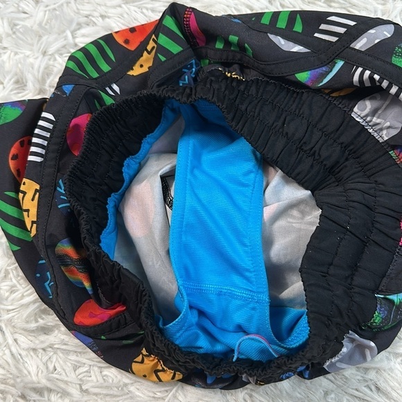 Lululemon Tracker Short III 2015 Seawheeze - PKAB / Black - Picture 3 of 8